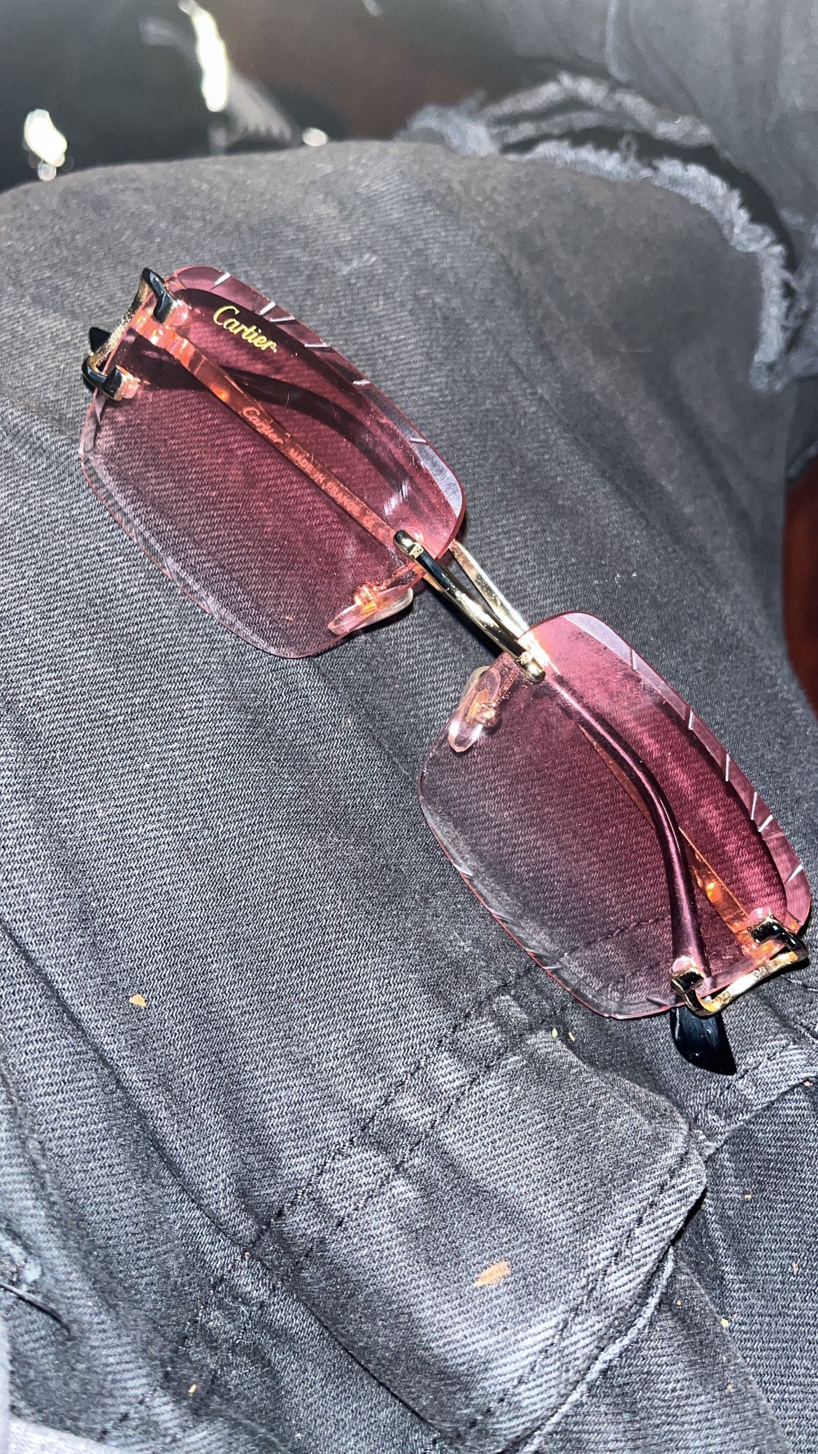 Cartier Sunglasses Pink