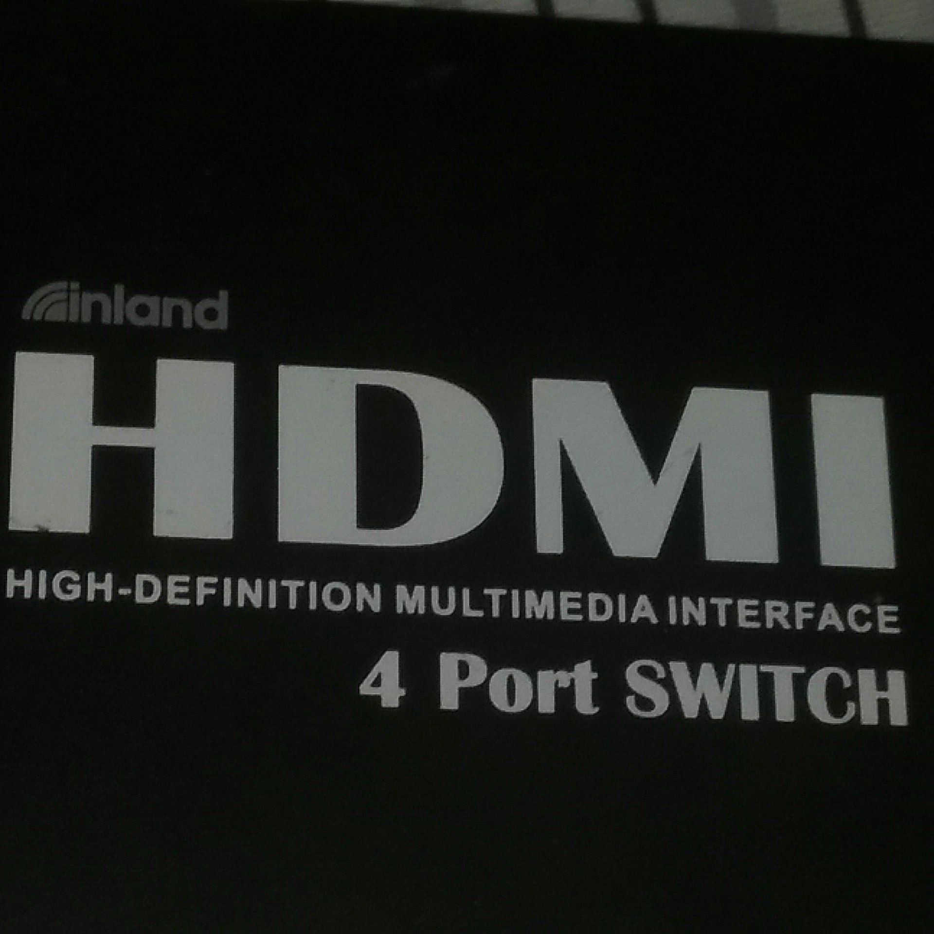 HDMI 4 port switch