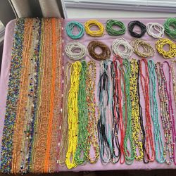 Waist Beads, Glasses, Card Remover 