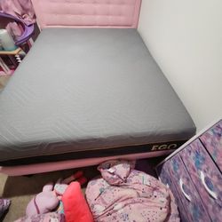 Bed Frame And Queen  Size  Mattress Together