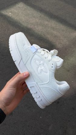Louis Vuitton white skater shoes