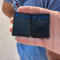 PS2 Memory Cards