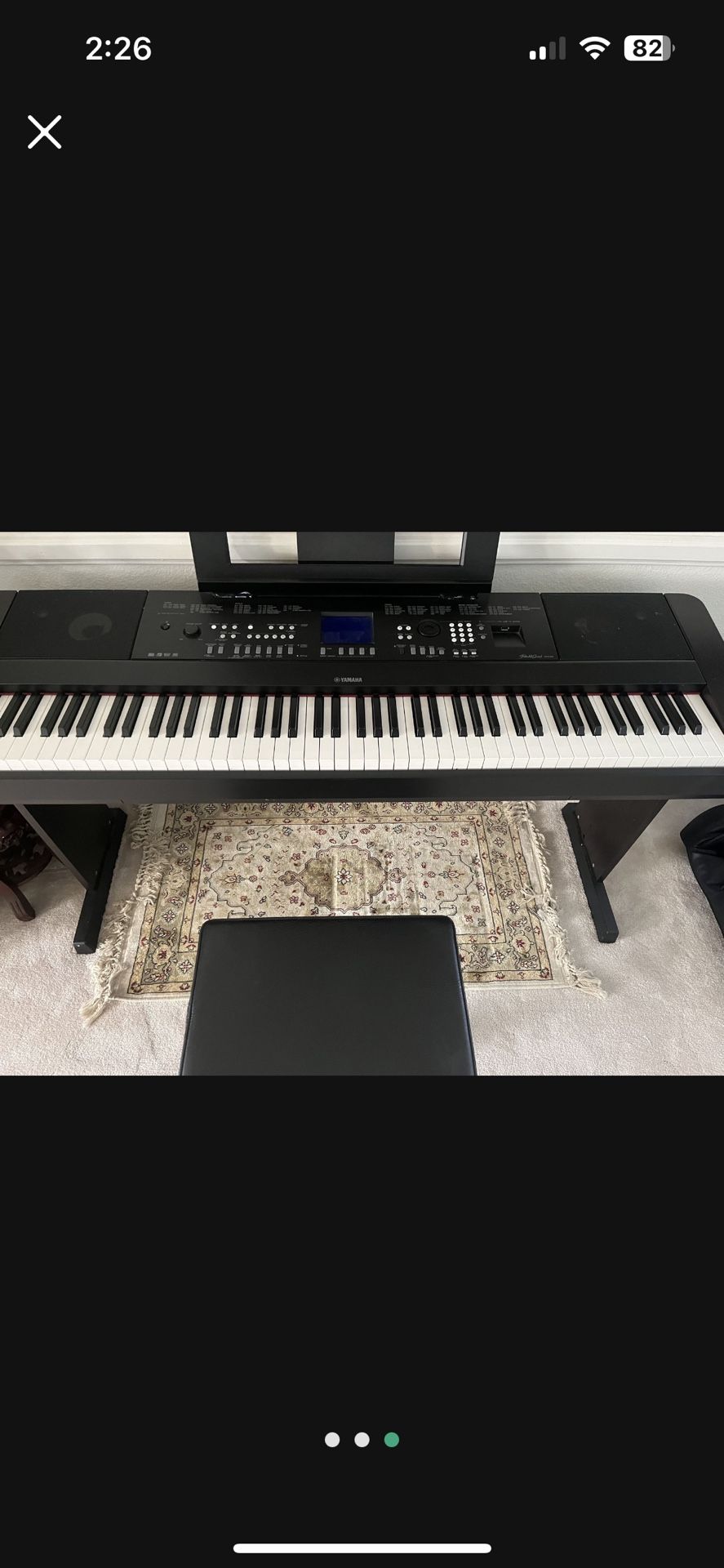 Yamaha DGX-650