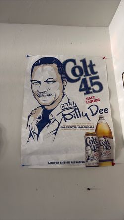 Colt 45 Billy Dee Williams Promotional Poster