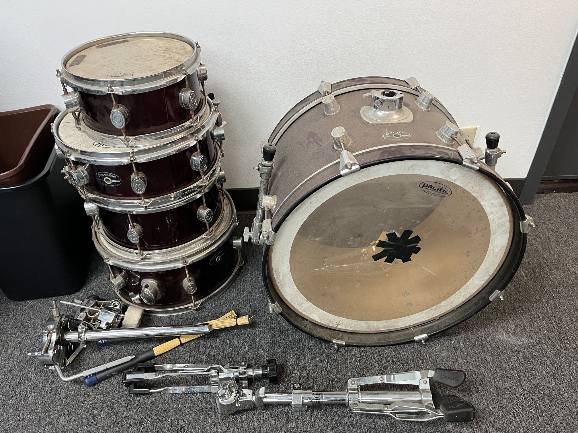 Half Drum Kit That Is Used