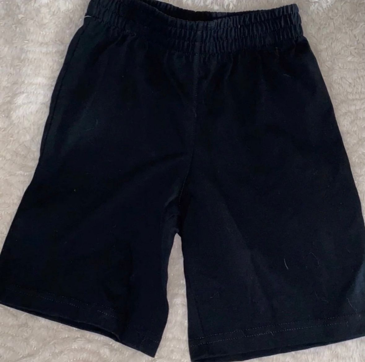 New Todder Boys 5T Black Knit Shorts