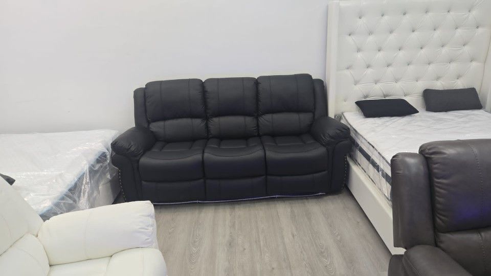 Recliner Sofa ⭐️ Sofá Reclinable《Fast Delivery》