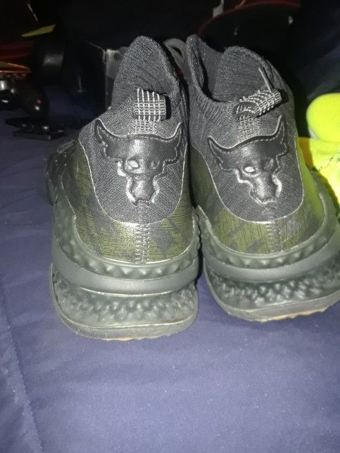 The rock Under Armour Shoes