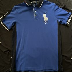Ralph Lauren Mens Polo blue shirt