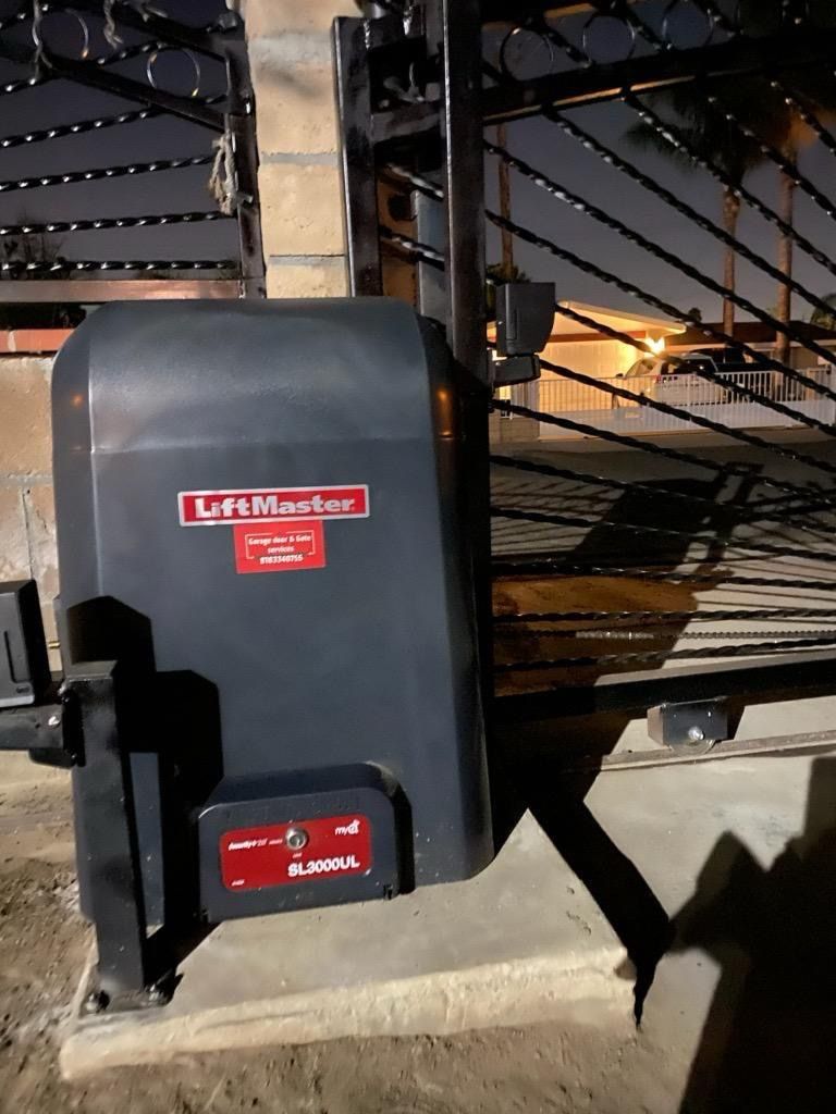 Electric Gate LiftMaster Swing Slide Adjustment Replace And Fix