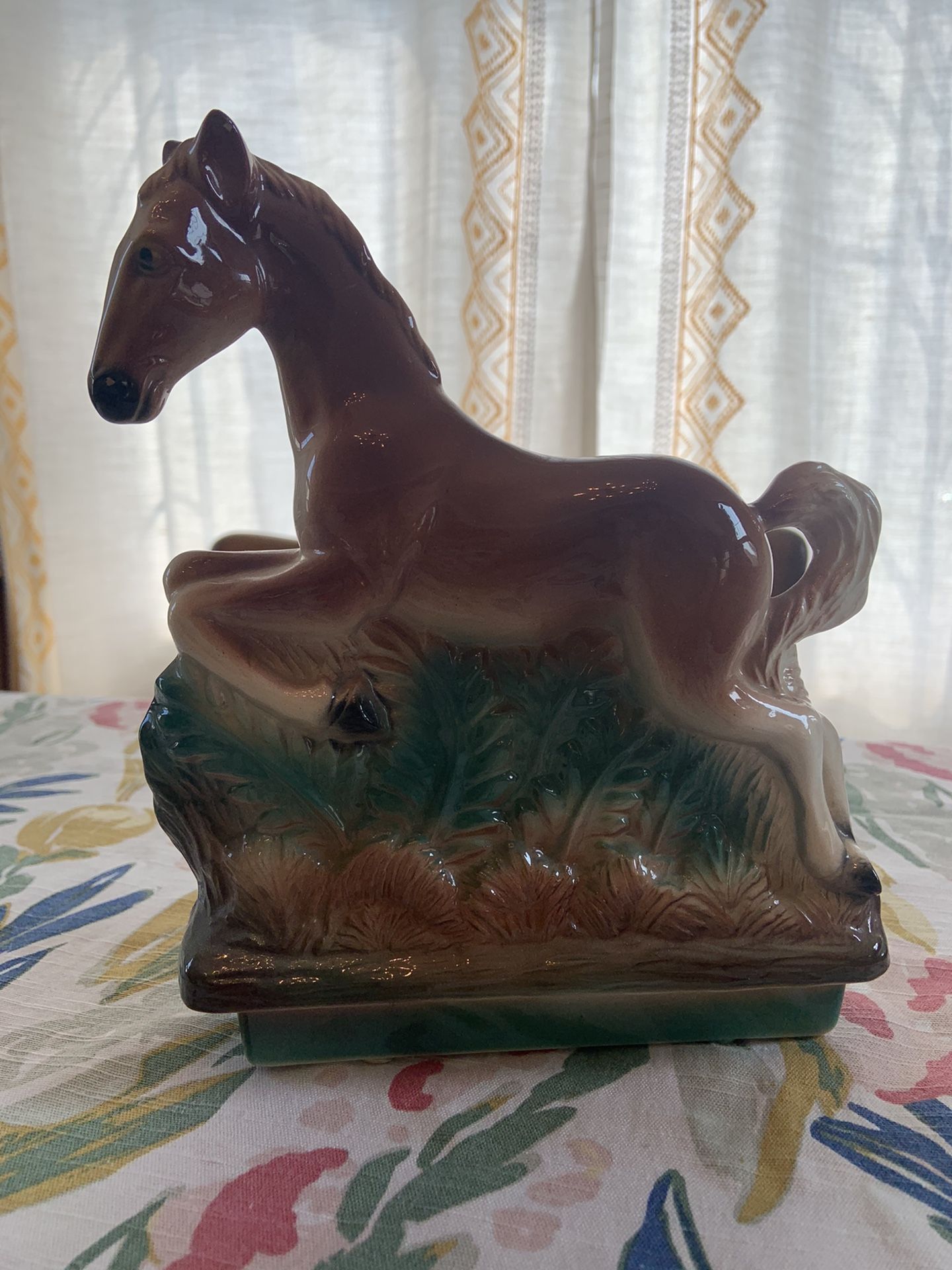 Authentic MCM Horse Vase - Made In California #265