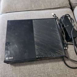Xbox with controller