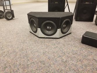 K7 speakers 12"