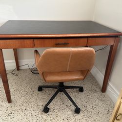 Wood desk 