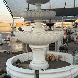 Concrete Water Fountains . Pottery. Garden Figures N More 