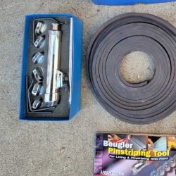 Pin Striping  Paint Tool with magnetic edge Gide