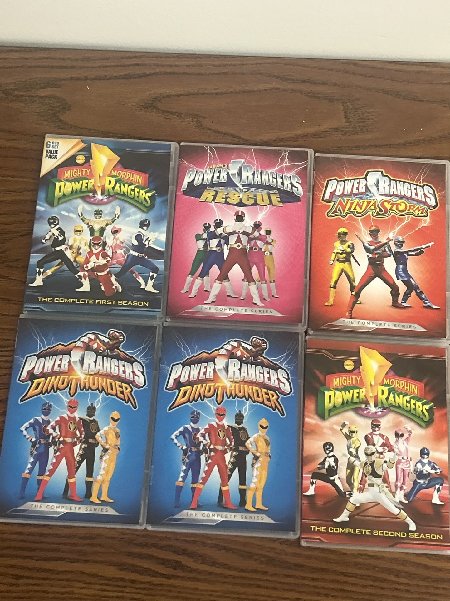 Power Rangers DVD Collection – 6 Full Seasons!