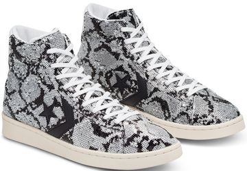 Converse pro leather mid -snake quinoa size 11.5