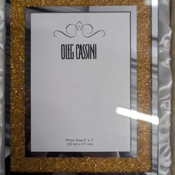 Oleg Cassini Diamond Crystals Picture Frame 5 X 7