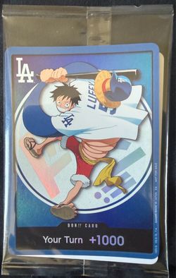 ONE PIECE × LA DODGERS LUFFY DON!! CARD