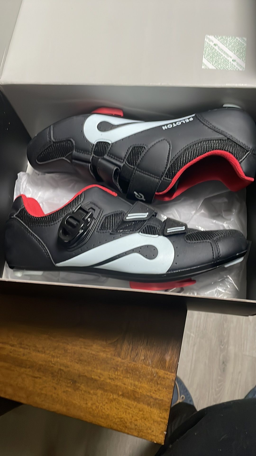 Peloton Men’s Black Cycling Shoes