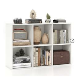 Costway 6-Cube Bookcase Modern