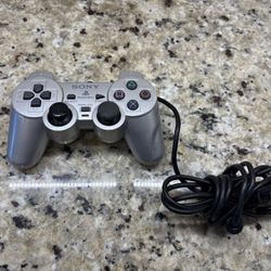 Genuine OEM PlayStation 2 DualShock 2 Controller Silver
