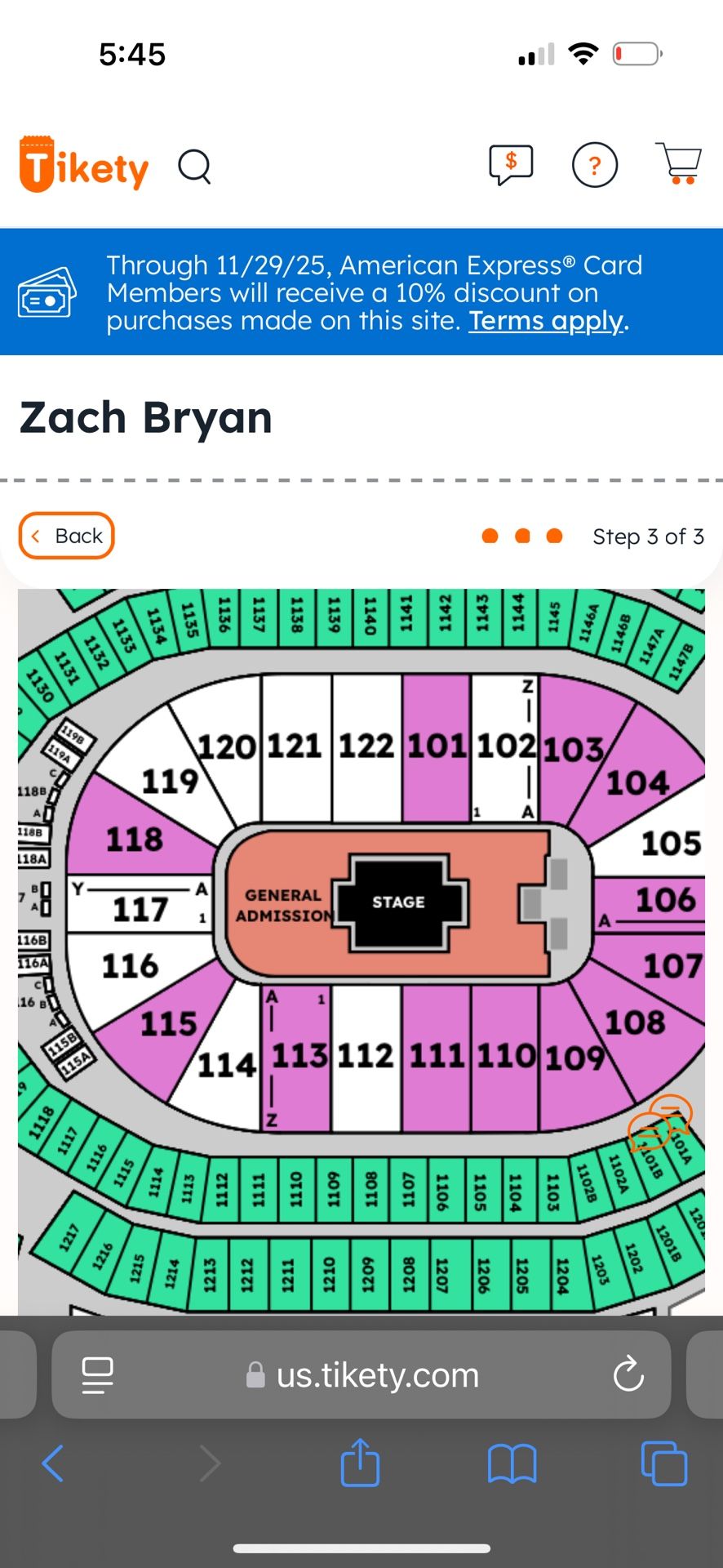 Need 2 Zach Bryan Tickets For Tonight