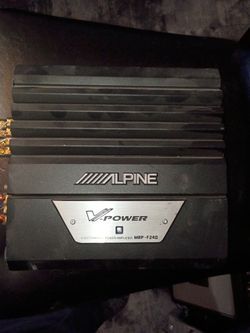 Alpine Amp