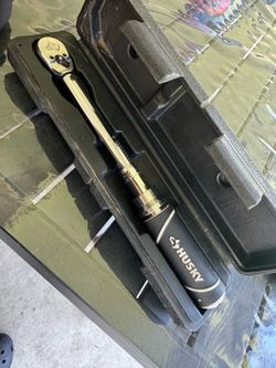Husky 1/4” Torque Wrench