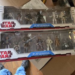 Starwars Ralp Macquarie signature series figures