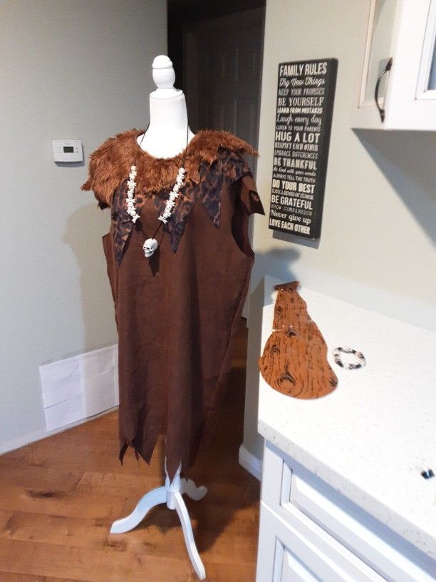 Adult Caveman Costume, Men's S/M