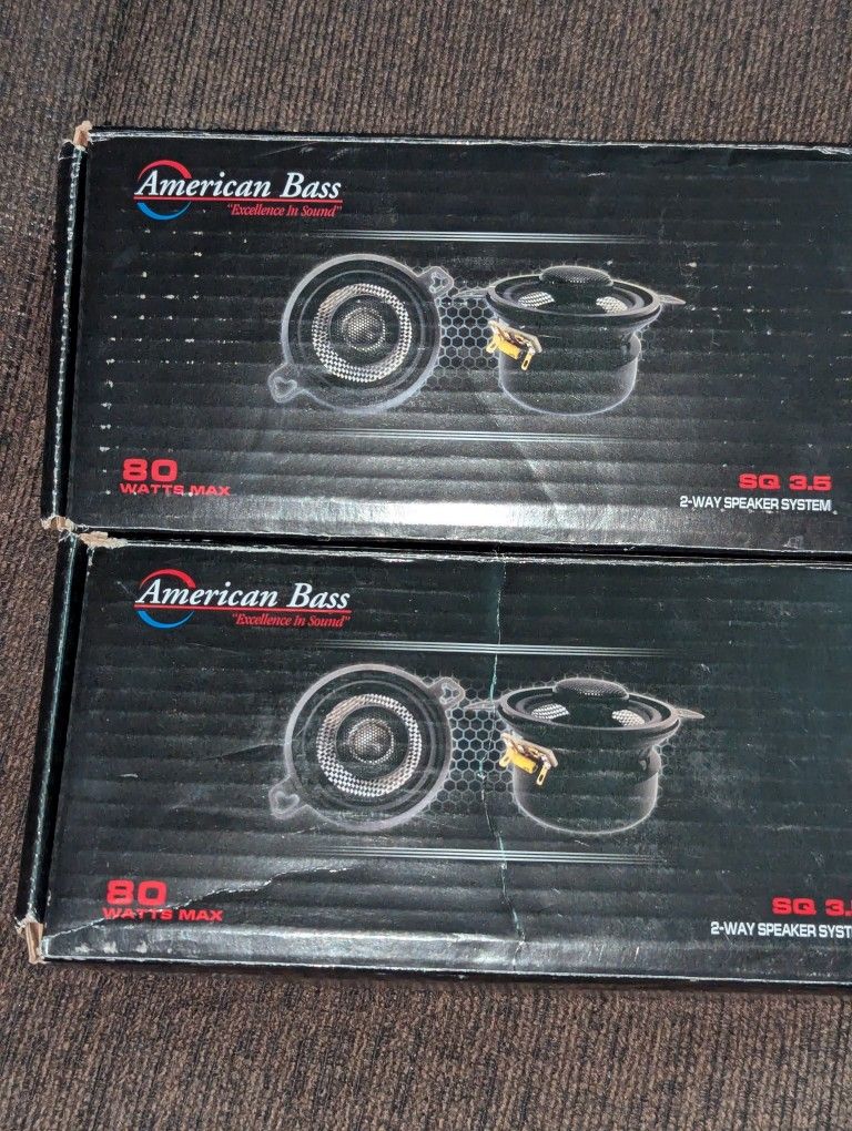 American Bass SQ 3.5 Car Speakers