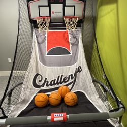 Indoor Basketball Hot Shot Pop A Shot Two Player.