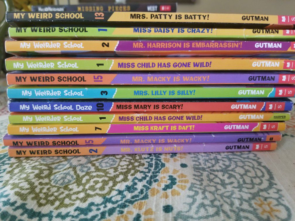 Weird school series books