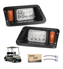 10LOL Golf Cart Head Light Kit for Yamaha G14 G16 G19 G22