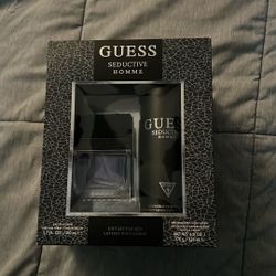 Guess Seductive Gift Set For Men, Perfume, And Deodorizer Body Spray