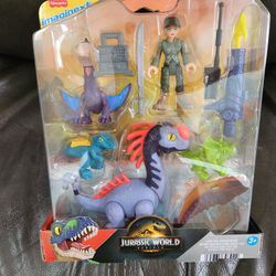 Fisher price imaginext dino playset new