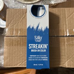 Punky Color Temporary Hair Color Navy Color