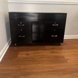 Vingli Wood Filing Cabinet 