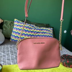 Michael Kors pink Cross Body