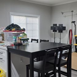 Ikea Jokkmokk Dining Table and 4 Chairs