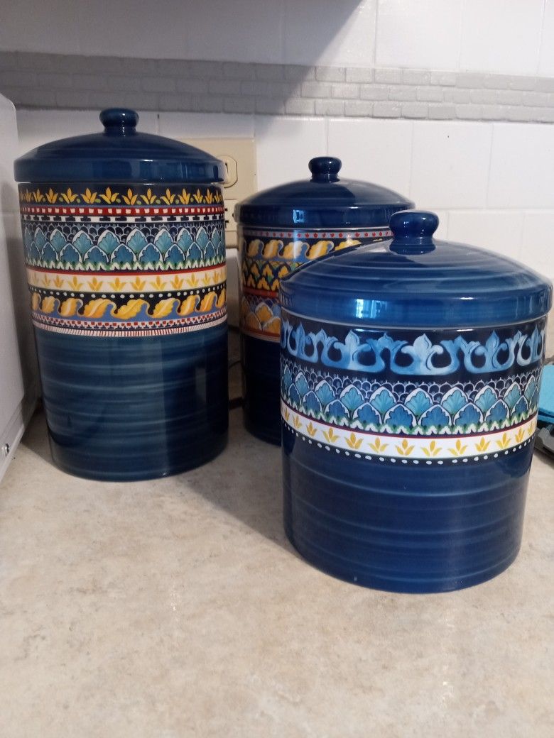 Williams Sonoma Sicily Canister Set
