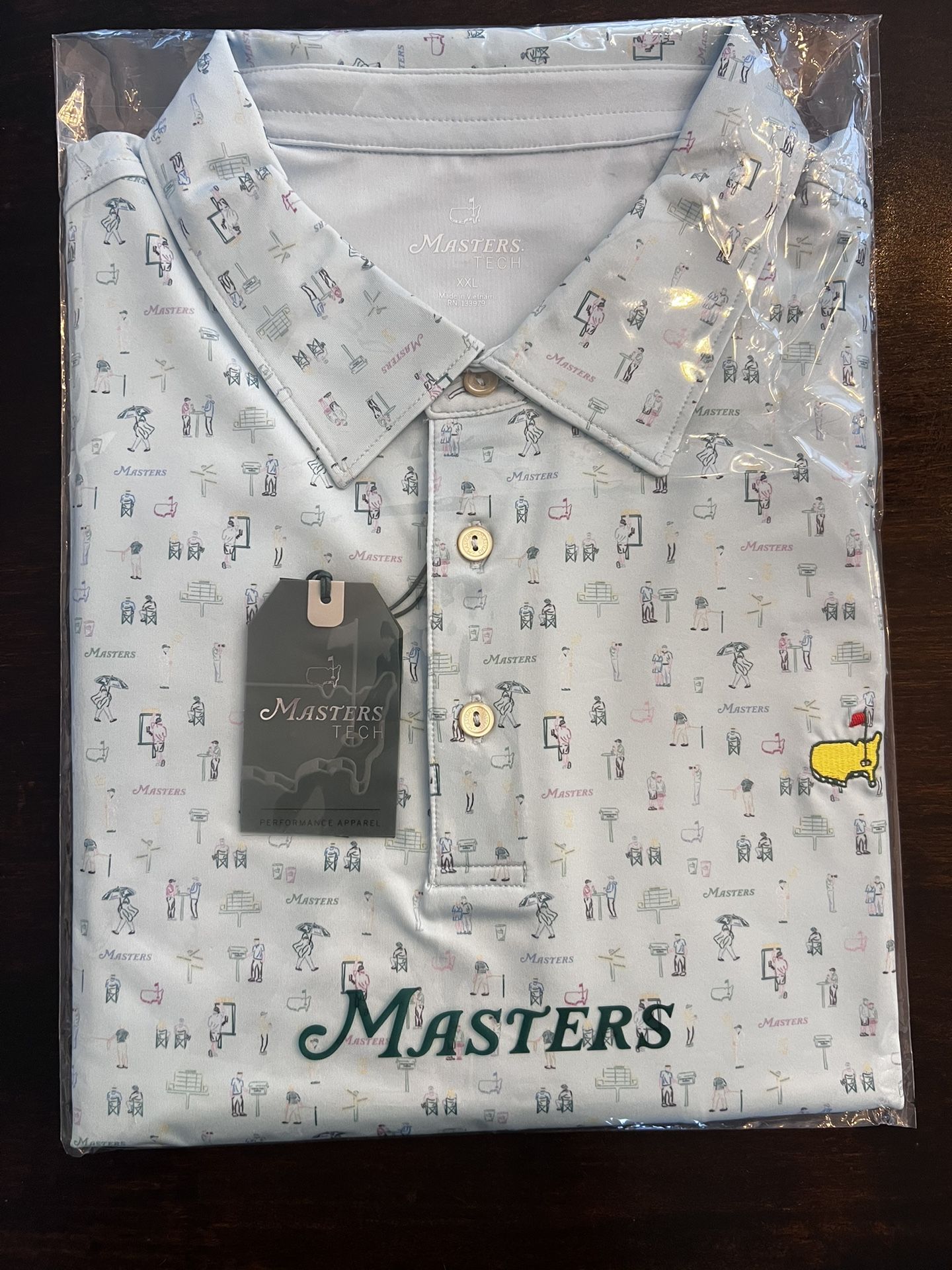 The Augusta Masters Golf Polo XXL