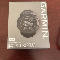 Garmin Instinct 2X Solar.