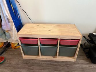 Trofast toys storage organizer