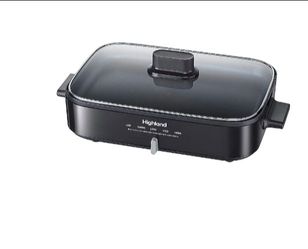Highland 12-in L x 8.66-in W 1300-Watt Non-stick Electric Skillet (Black)