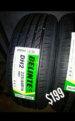 Las 4 llantas nuevas