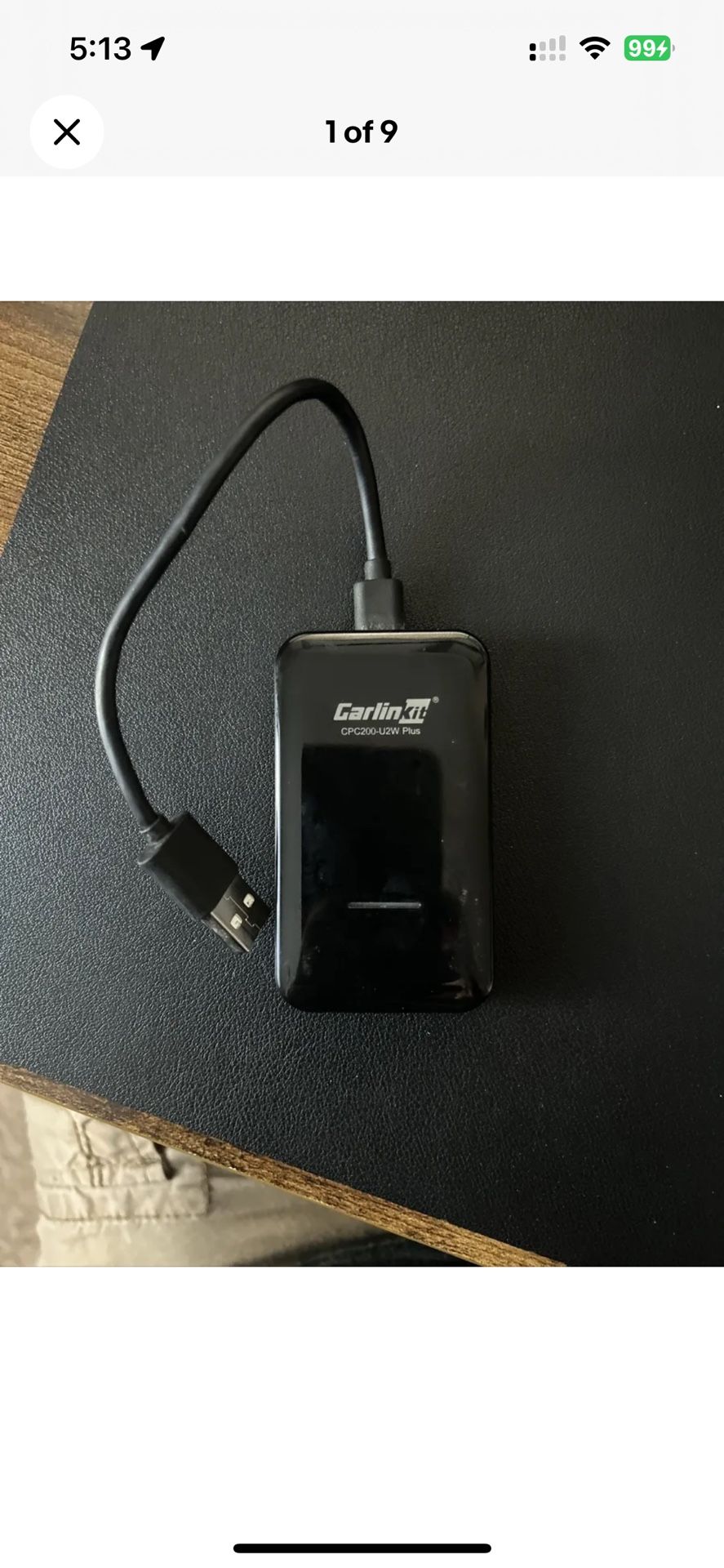 Wired CarPlay to Wireless CarPlay USB Garlin kit for Sale in Bonney Lake, WA OfferUp