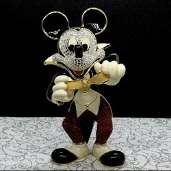 Disney Arribas Brothers Limited Edition Neat And Pretty Mickey Mouse Figurine